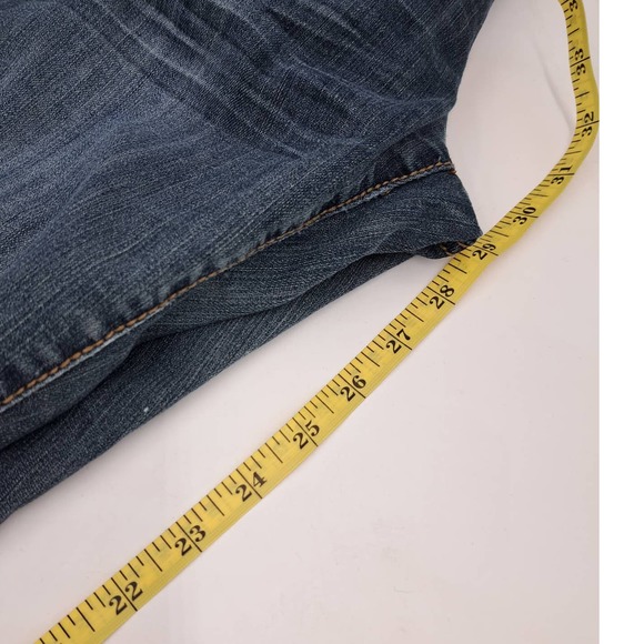 Rue 21 Front Overall Jeans Plaid Low back waist 13/14 - Picture 10 of 11